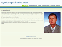 Tablet Screenshot of ambulancia.balint.sk